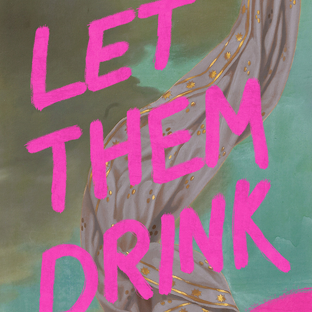 Let Them Drink Gin Canvas Print