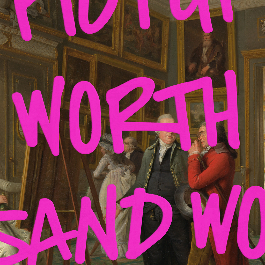 A Picture is Worth a Thousand Words Framed Print