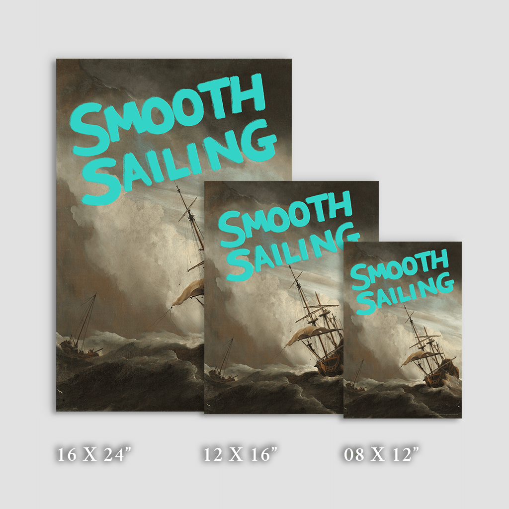 Smooth Sailing - Fine Art Print on Paper