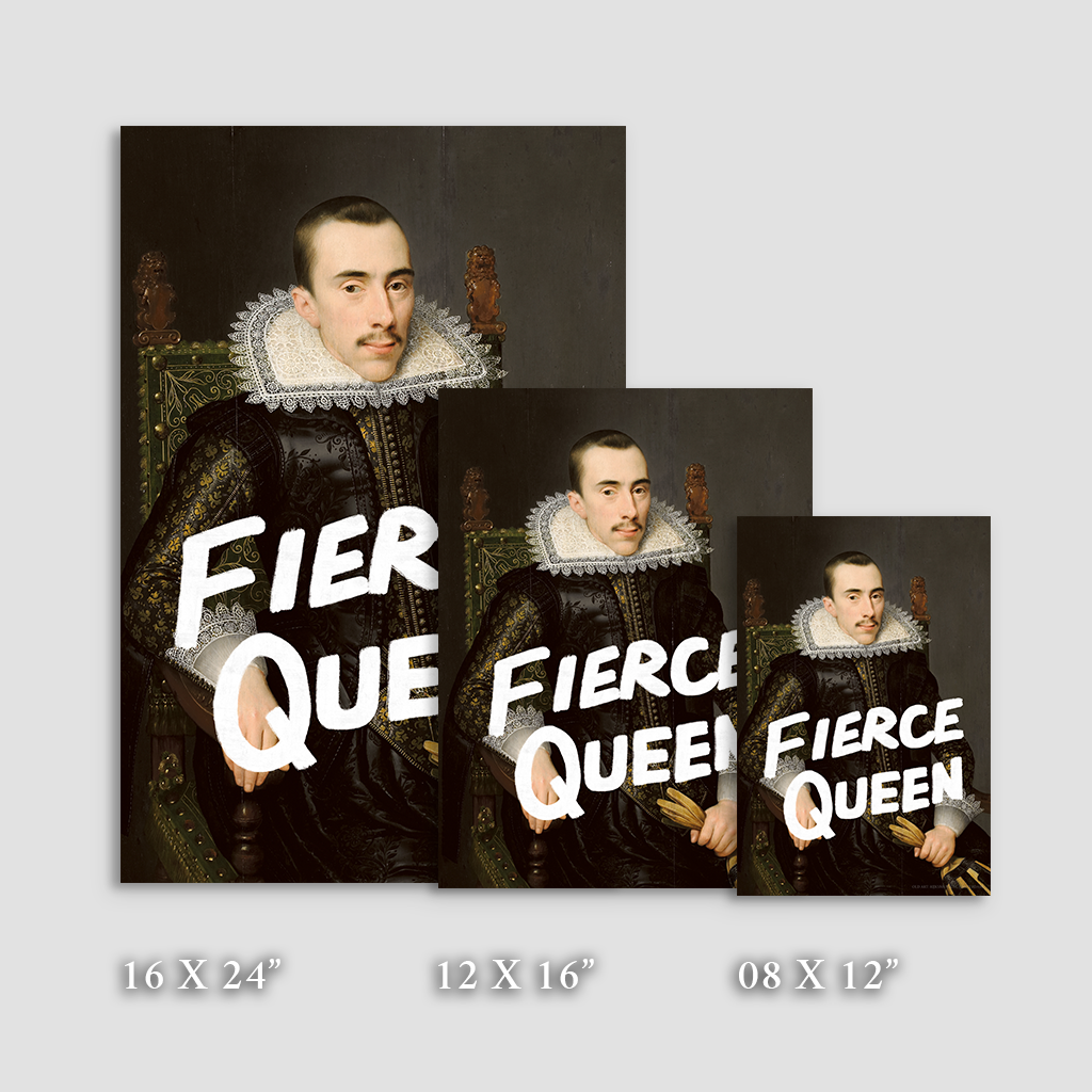 Fierce Queen - Fine Art Print on Paper