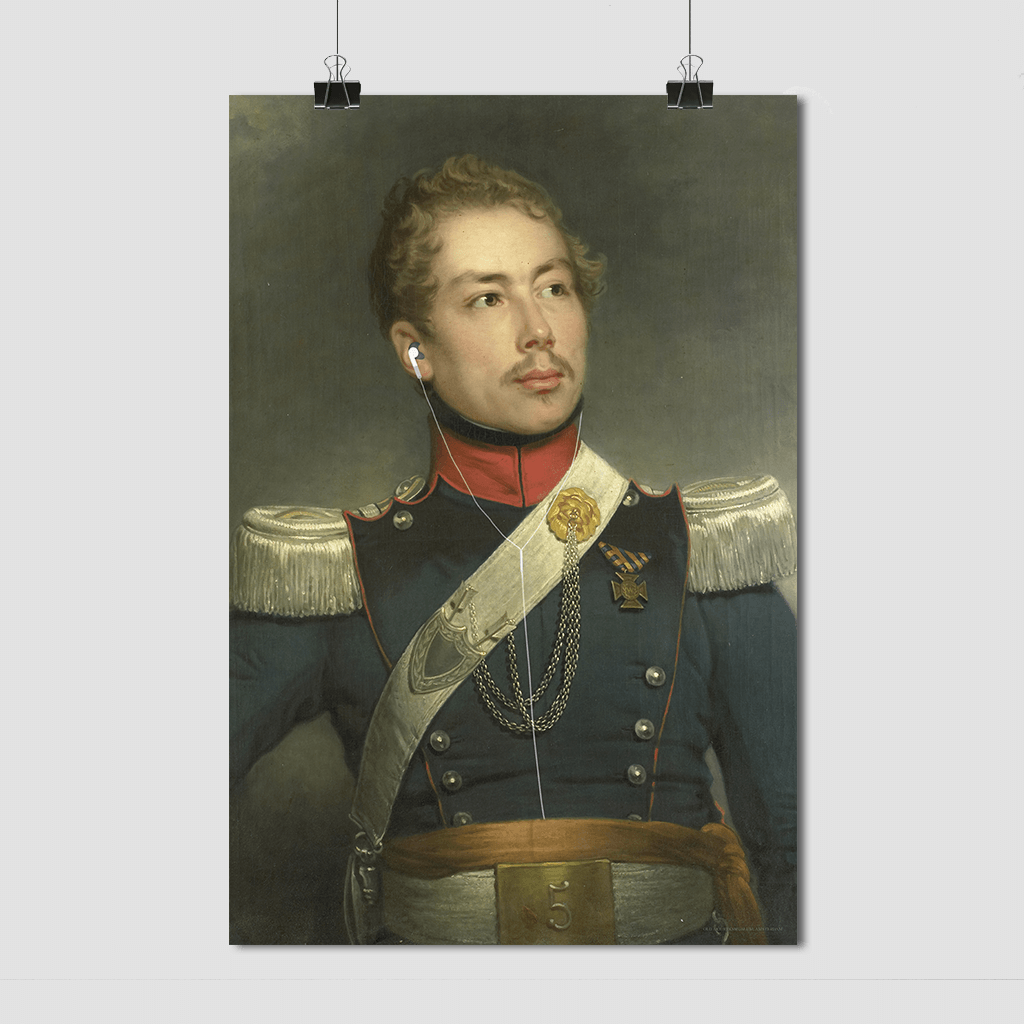 Major MP3 - Fine Art Print on Paper