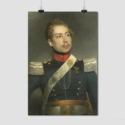 Major MP3 - Fine Art Print on Paper