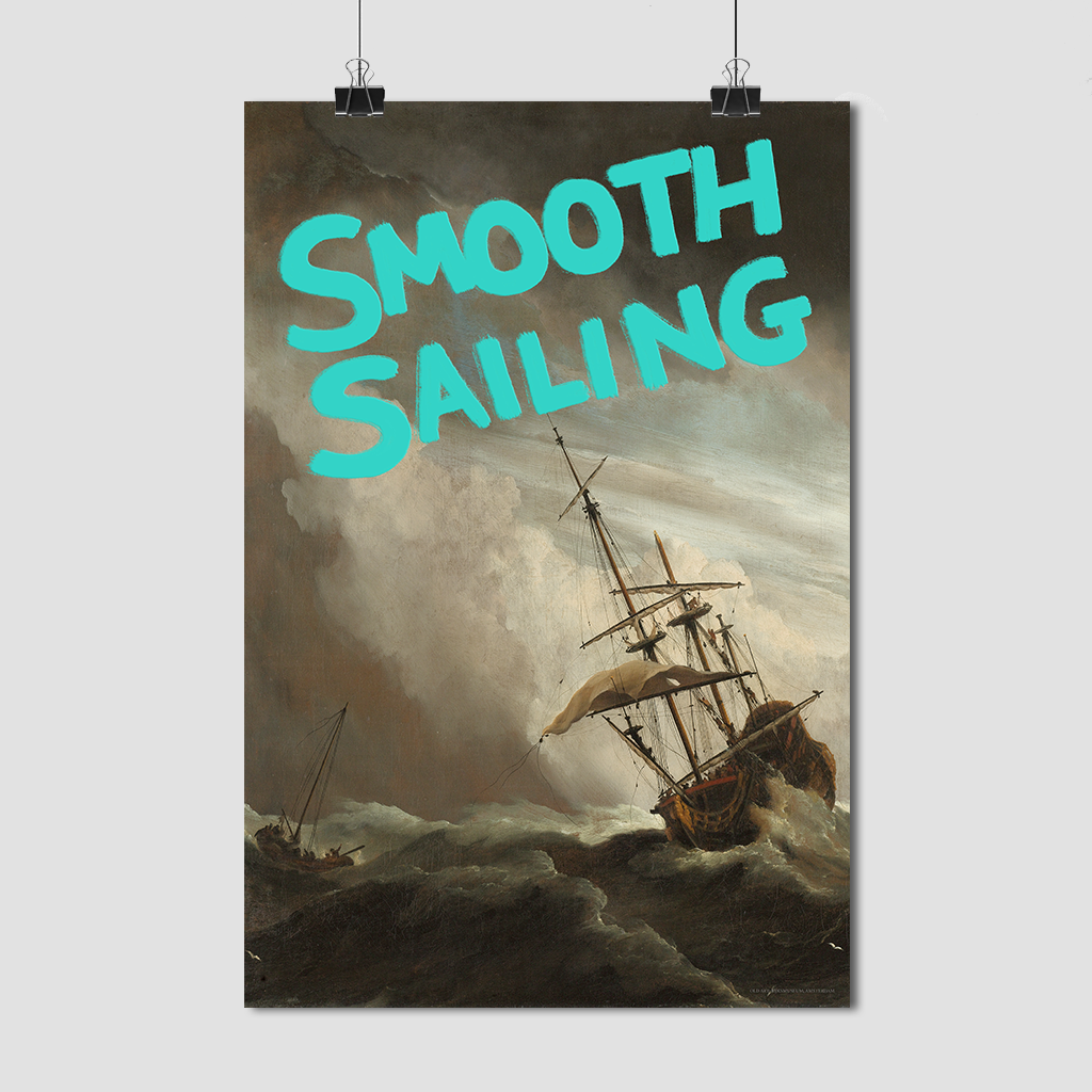 Smooth Sailing - Fine Art Print on Paper