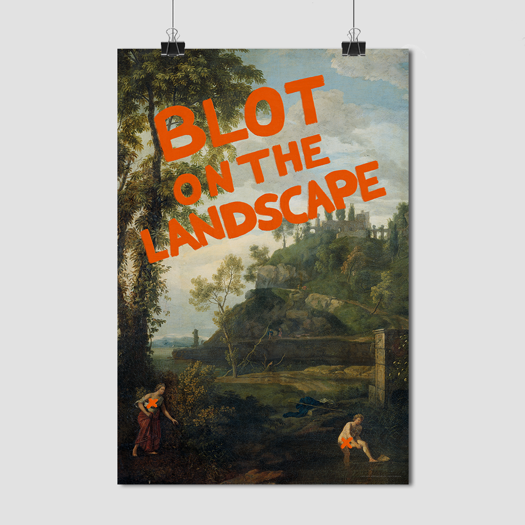 Blot on the Landscape - Fine Art Print on Paper