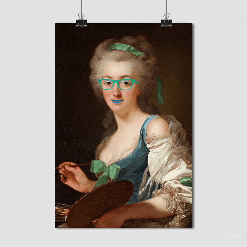Gracious in Green - Fine Art Print on Paper