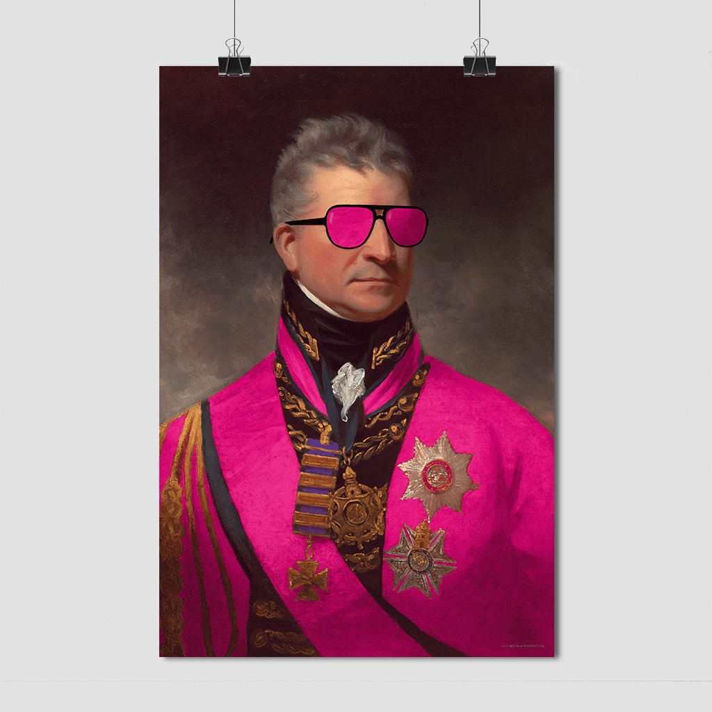 Admiral Awesome - Fine Art Print on Paper