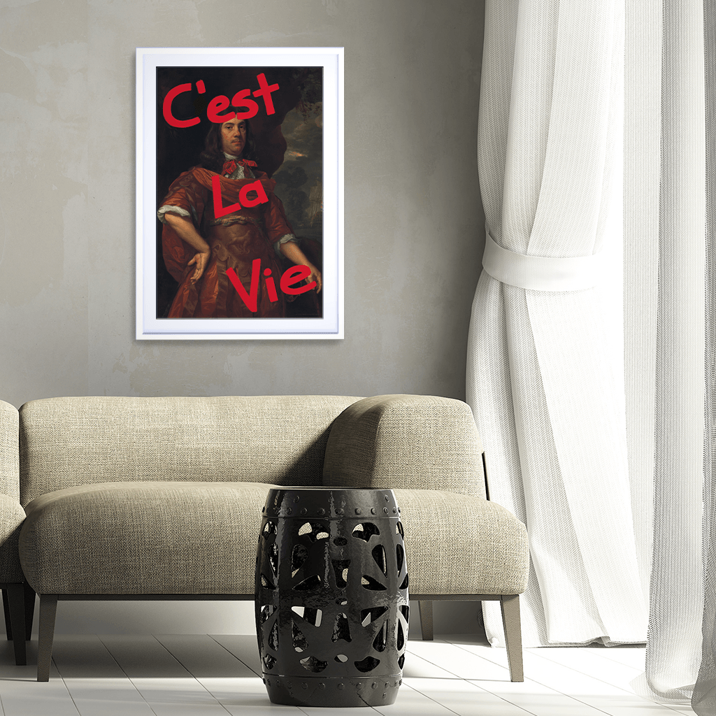 C'est La Vie Tromp - Fine Art Print on Paper