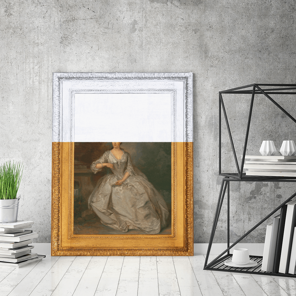 The White Lady Canvas Print