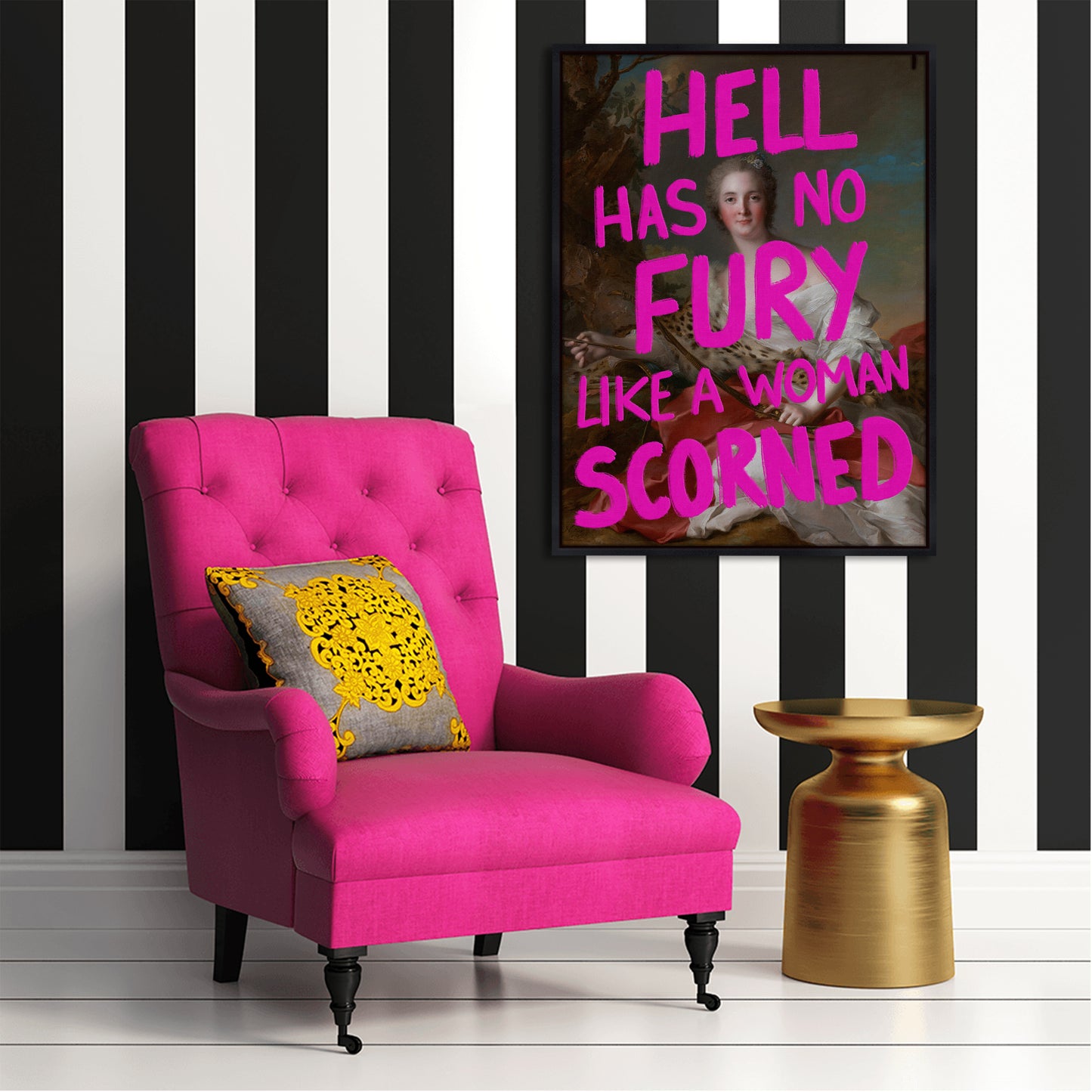 Hell Has No Fury - Canvas Print