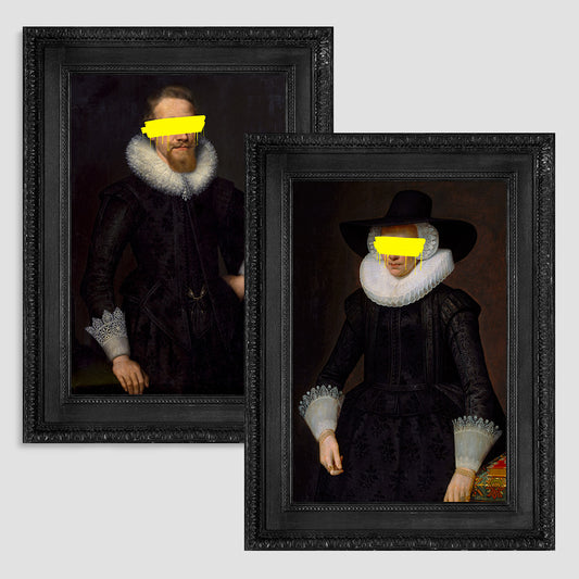 The Joshing Jacob and Mysterious Margarita Print Pair