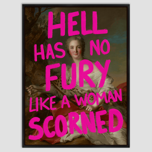 Hell Has No Fury - Canvas Print