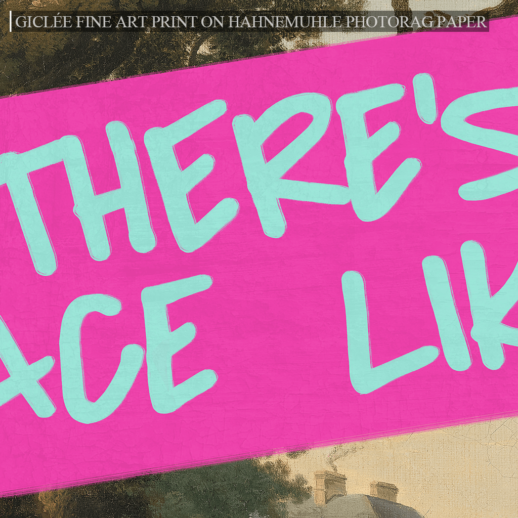 There's No Place Like Home - Fine Art Print on Paper