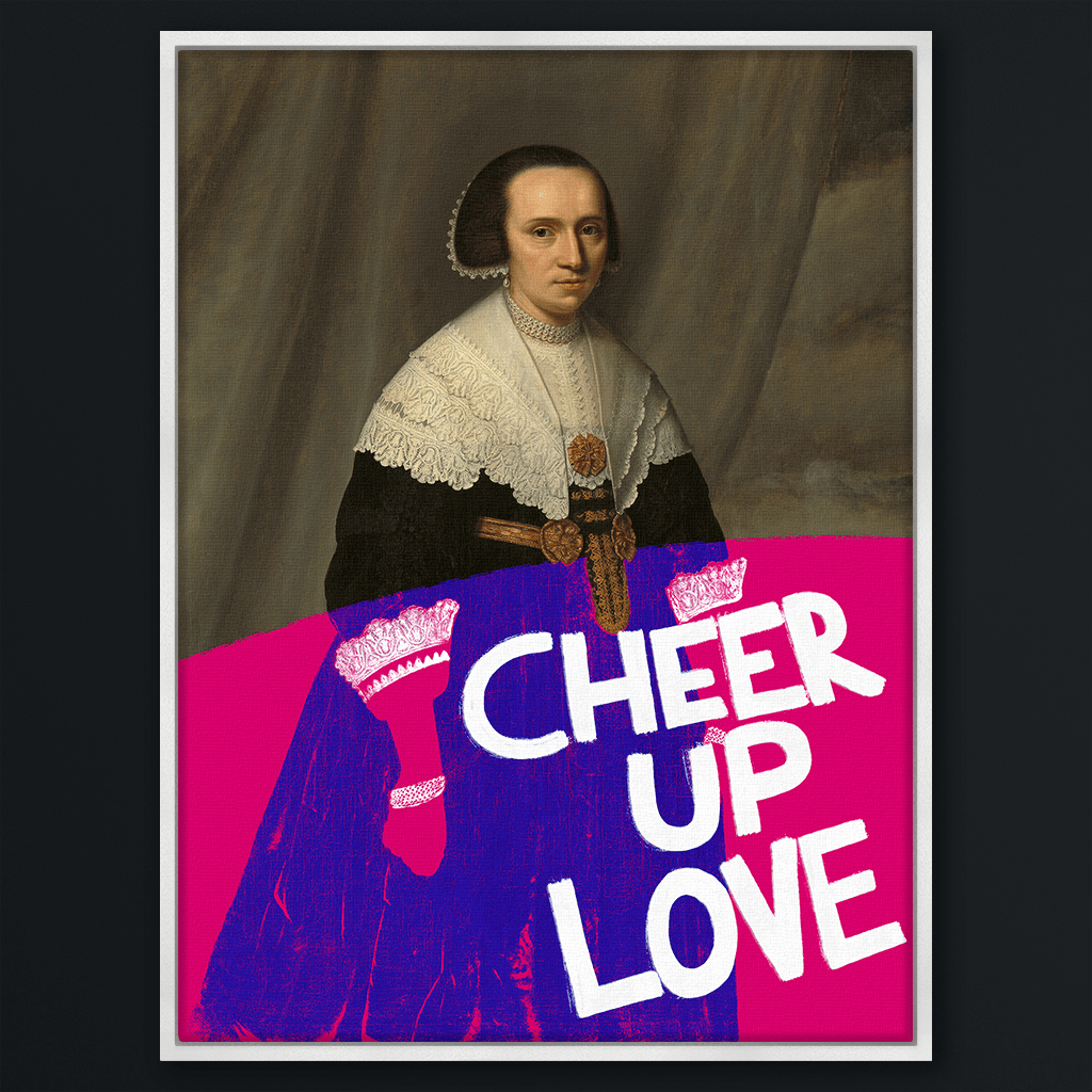 Cheer Up Love Canvas Print