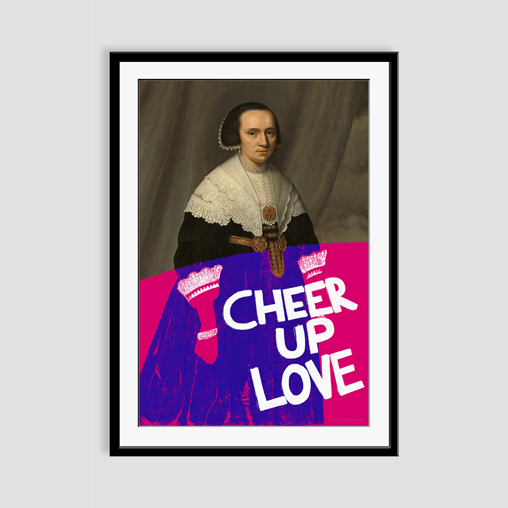 Cheer Up Love - Fine Art Print on Paper