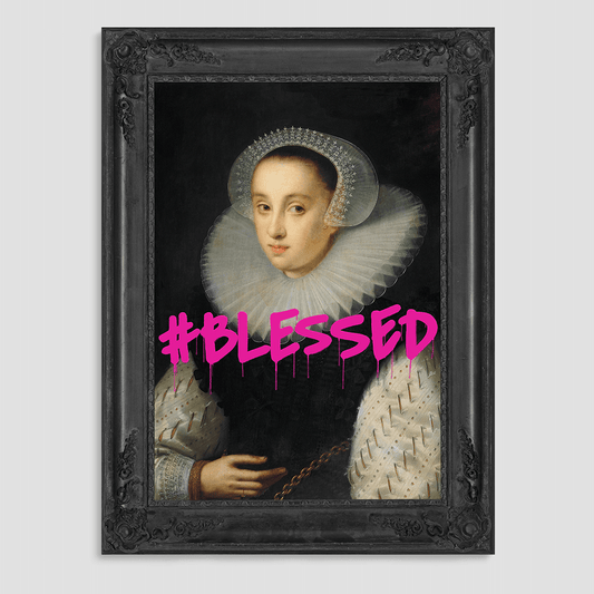 #BLESSED - Canvas Print