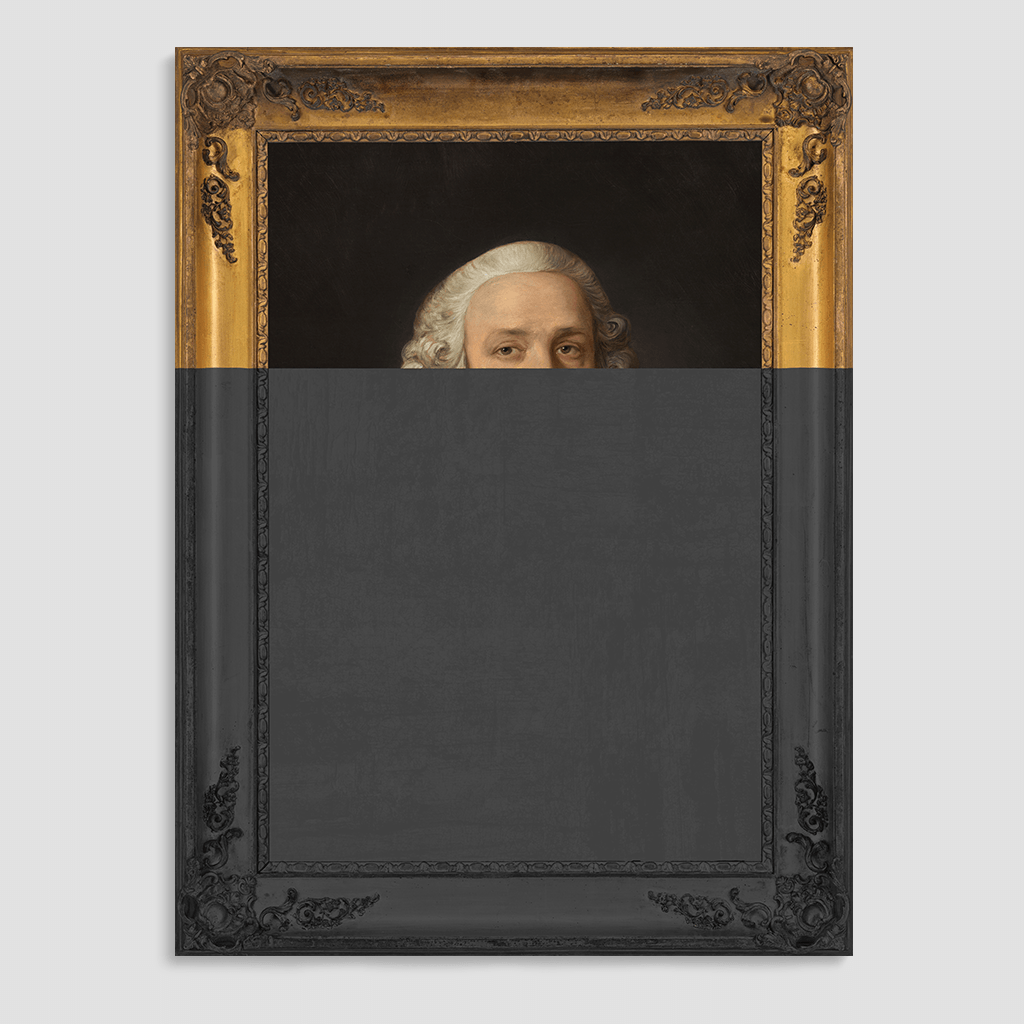 The Grey Man Canvas Print