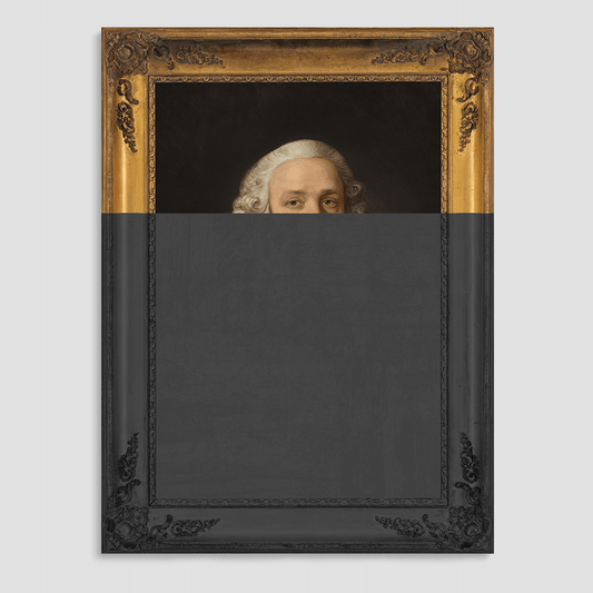 The Grey Man Canvas Print