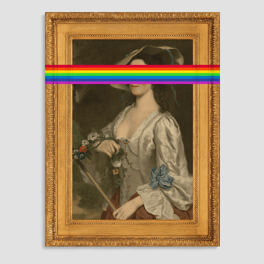 LIMITED EDITION: The Rainbow Lady Canvas Print