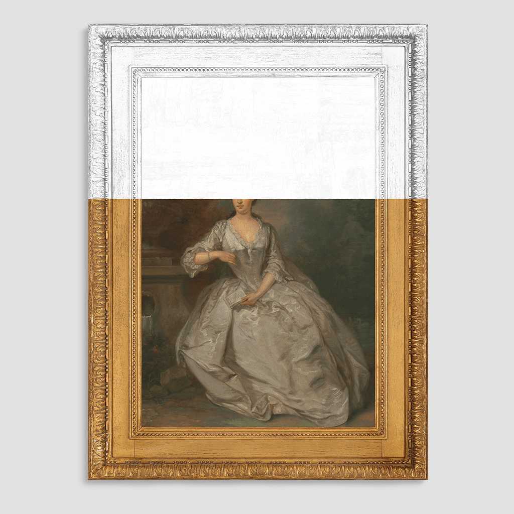 The White Lady Canvas Print