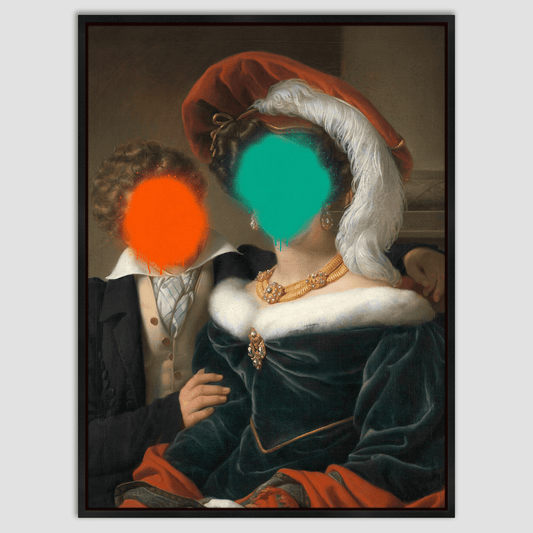 The Concealed Rudolphina - Canvas Print