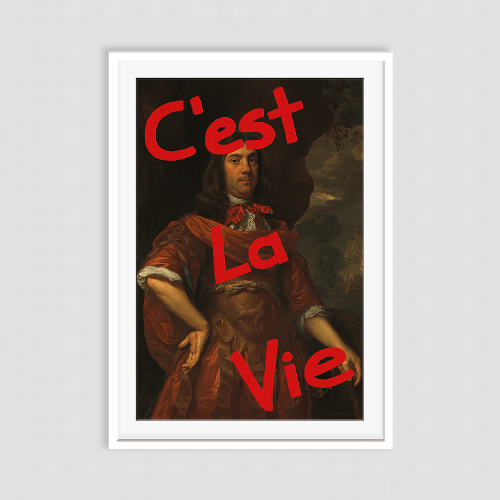 C'est La Vie Tromp - Fine Art Print on Paper