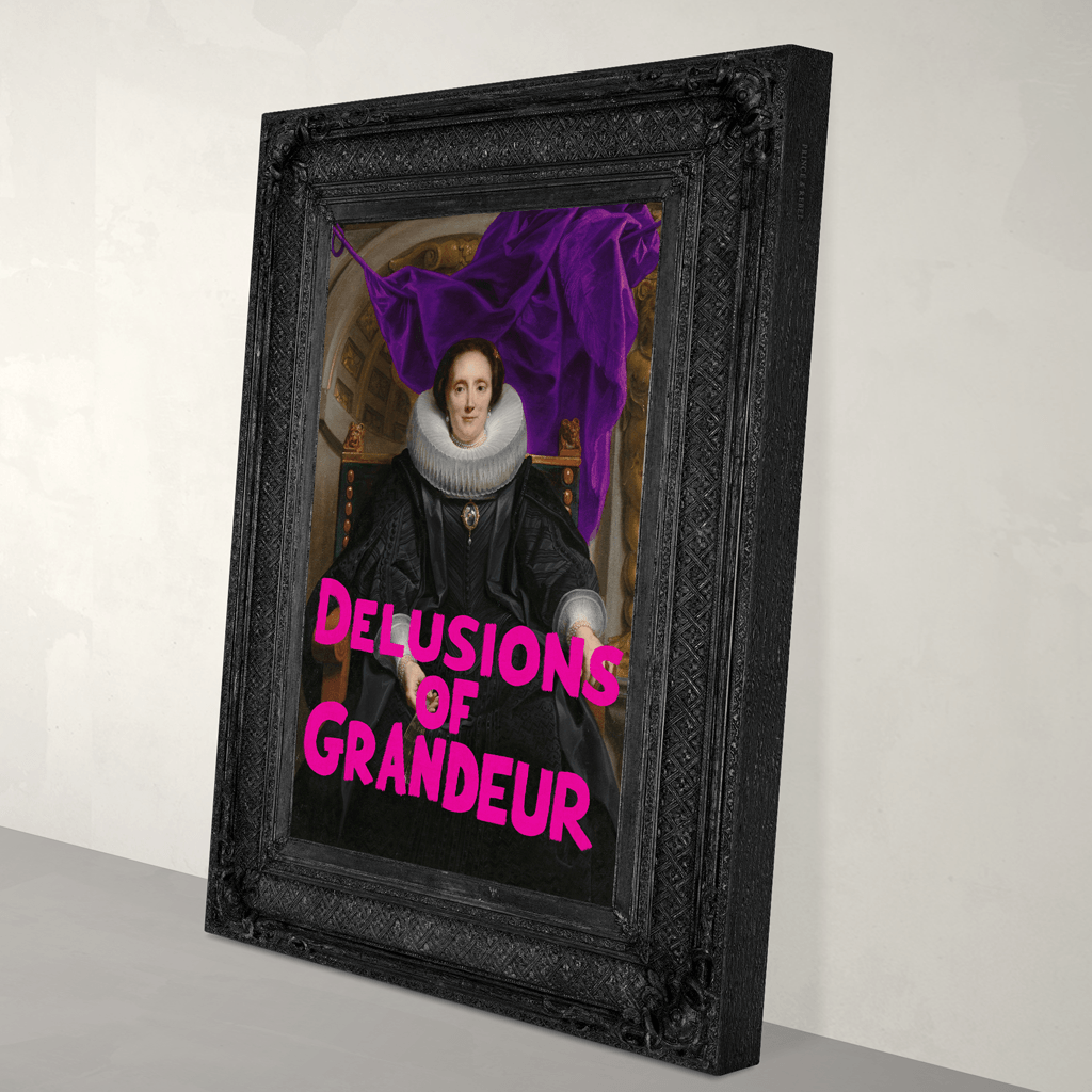 Delusions of Grandeur Canvas Print